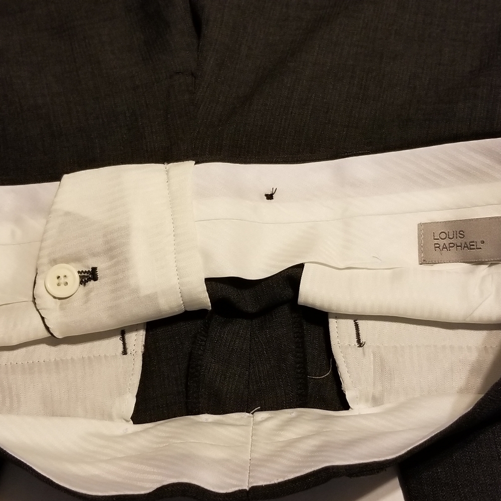 Louis Raphael 100% Polyester Dress Pants - Picture 10 of 12